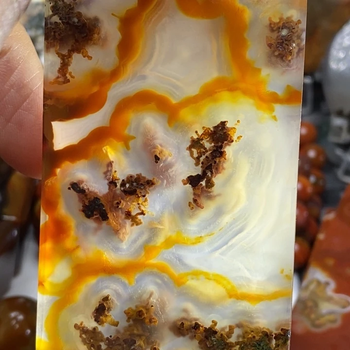 玛瑙/玉髓颈饰未镶嵌瑾**ꫛ