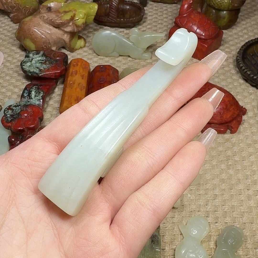 白玉菩提吊坠挂件