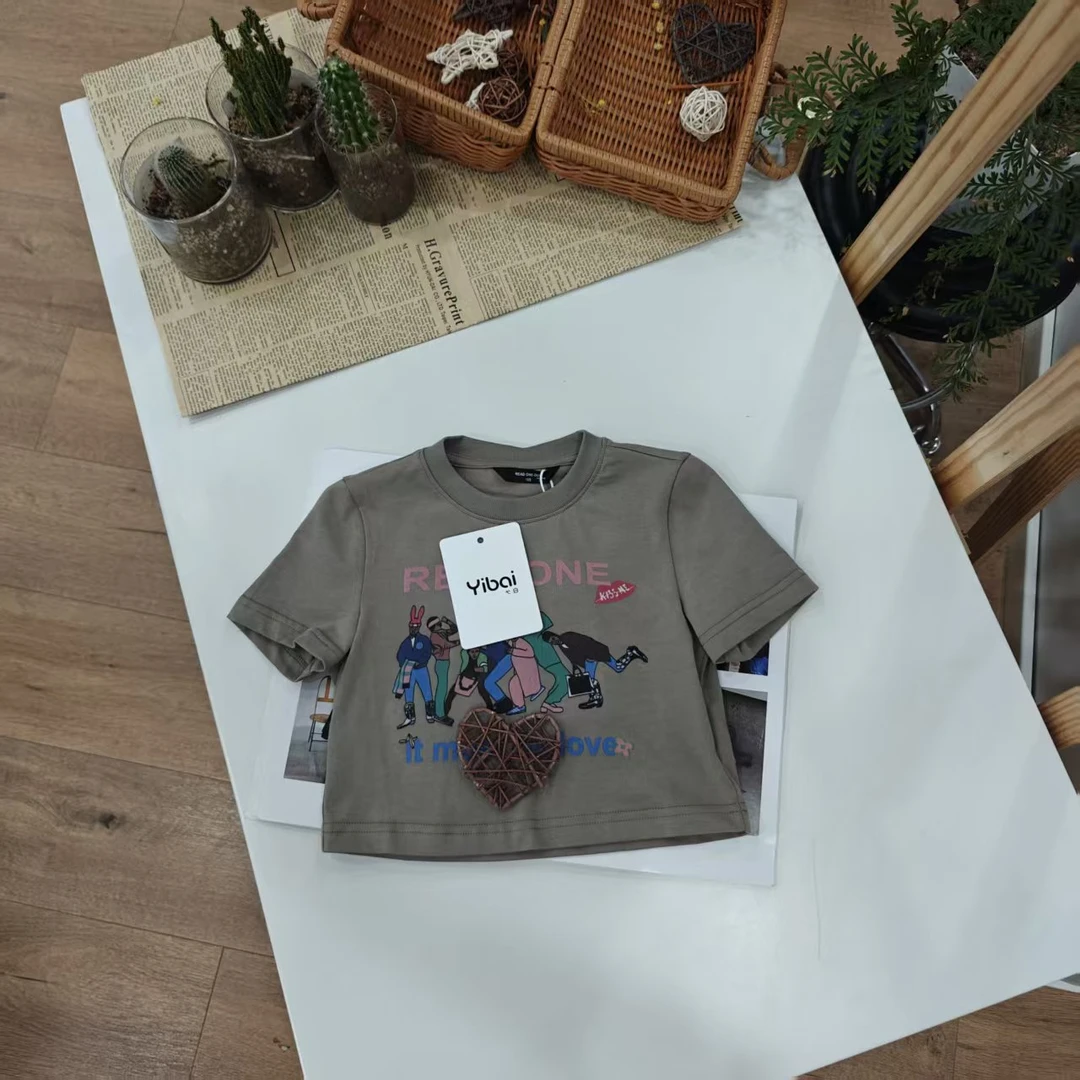 630  夏季中大童短袖T恤  NY