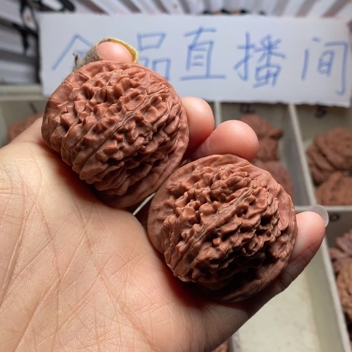 文玩核桃吊坠四座楼