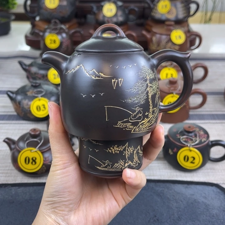 江***行坭兴陶原矿坭料制作