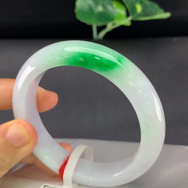 未镶嵌手镯翡翠正圈53