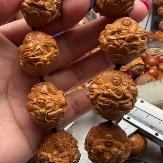 手串橄榄核橄榄雕雕刻工艺品