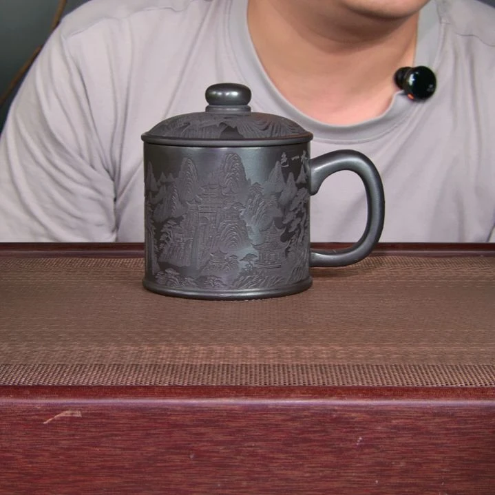 茶杯紫砂高货放漏