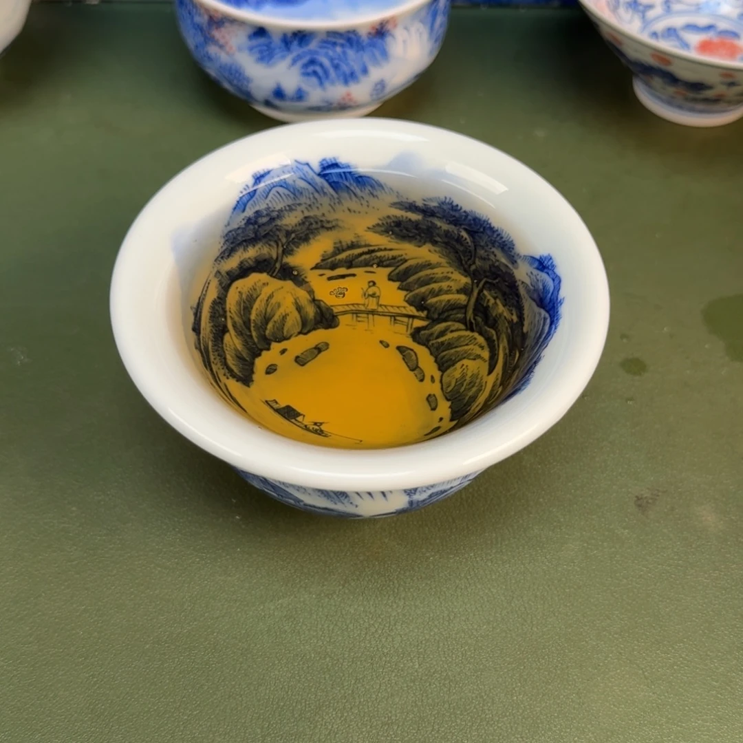 景德镇纯手绘茶具圆圆268