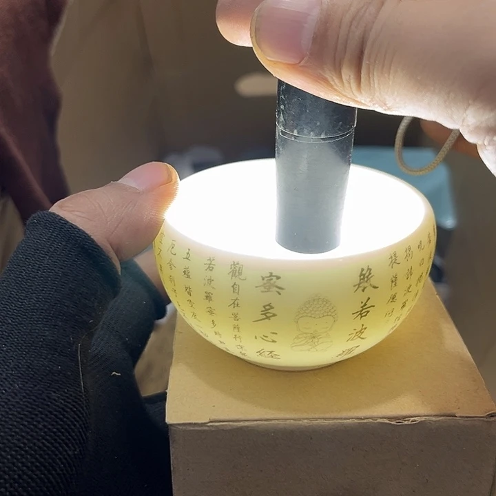瓷片茶摆件工艺品摆件666