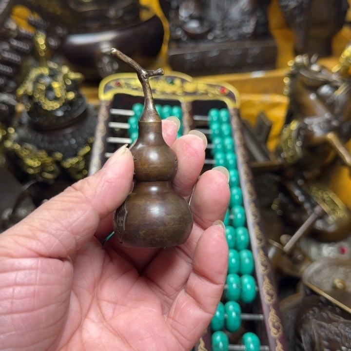 铜器摆件收收藏藏