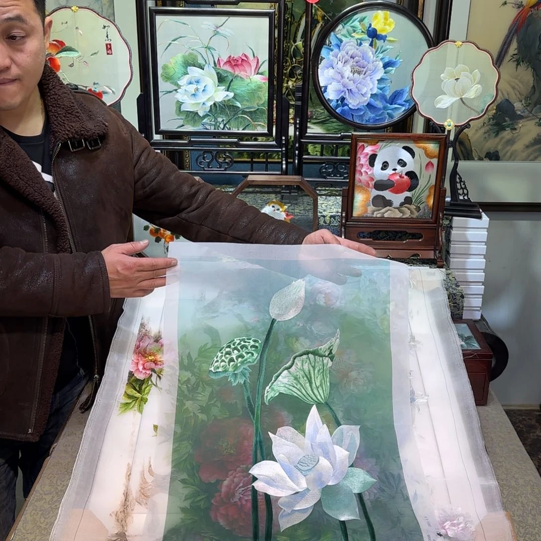 刺绣刺绣工艺精湛