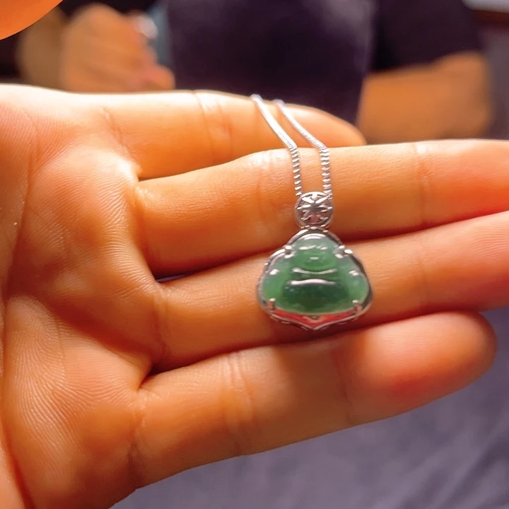 翡翠未镶嵌颈饰A货翡翡翠A A A货