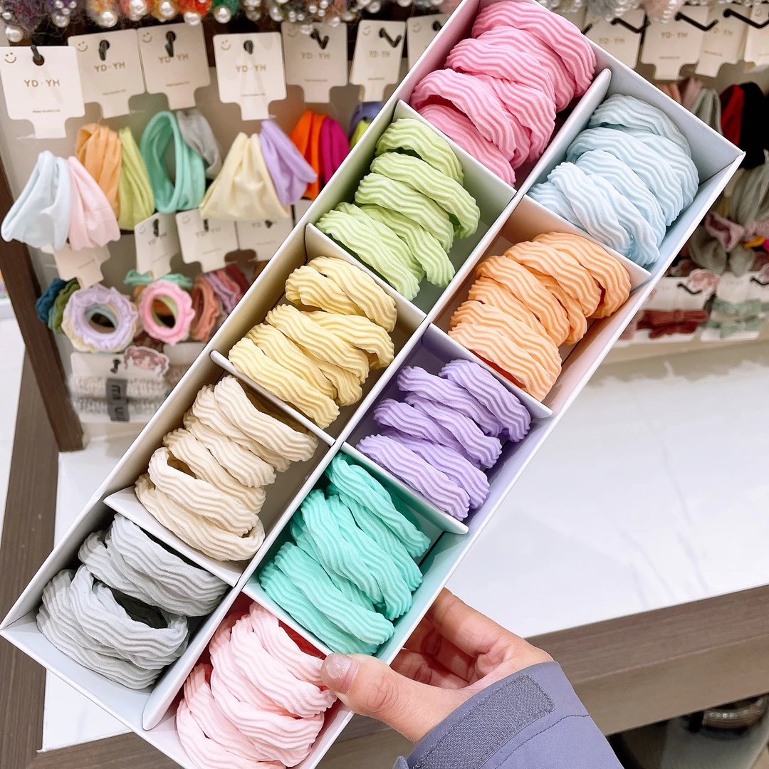 A-6426   基础彩色波浪面膜圈       发圈