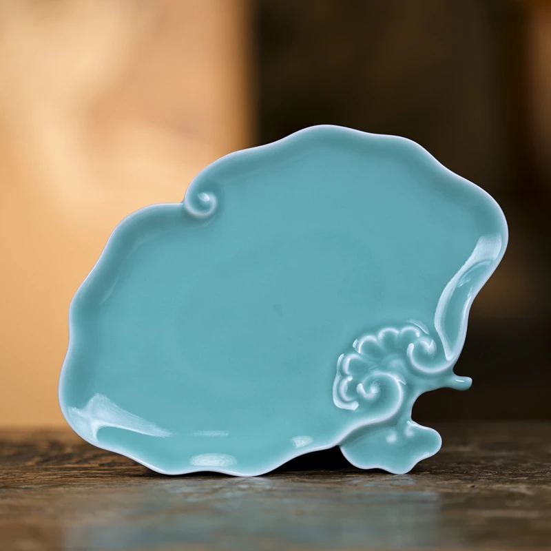 【好物】素和-沧浪如意壶承-茶道零配