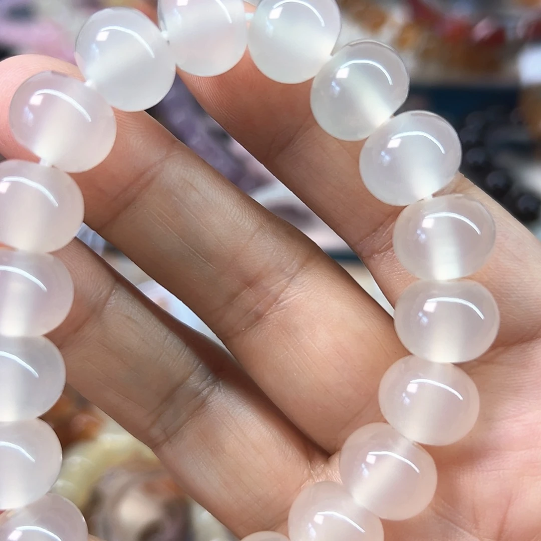 淡***玛瑙/玉髓颈饰合金