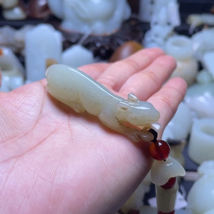 和田玉未镶嵌吊坠(不含链)