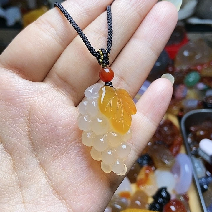 未镶嵌颈饰玛瑙/玉髓