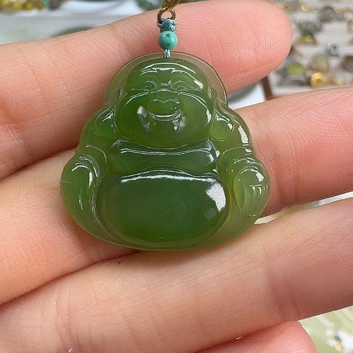 和田玉（碧玉）未镶嵌颈饰
