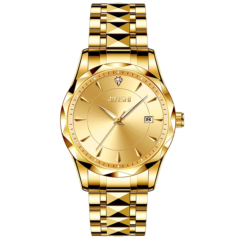 【万达专柜直发】瑞士高奢{满天星}全自动真金男女同款腕表-2058