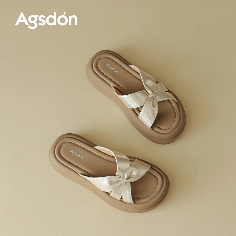 奥古狮登拖鞋女外穿夏季2025新款超火百搭软底不累脚绝美休闲凉拖