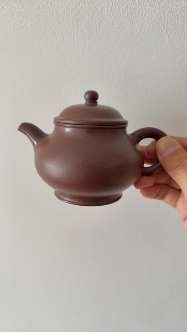 【聚壶斋｜原矿紫泥半手潘壶260cc】