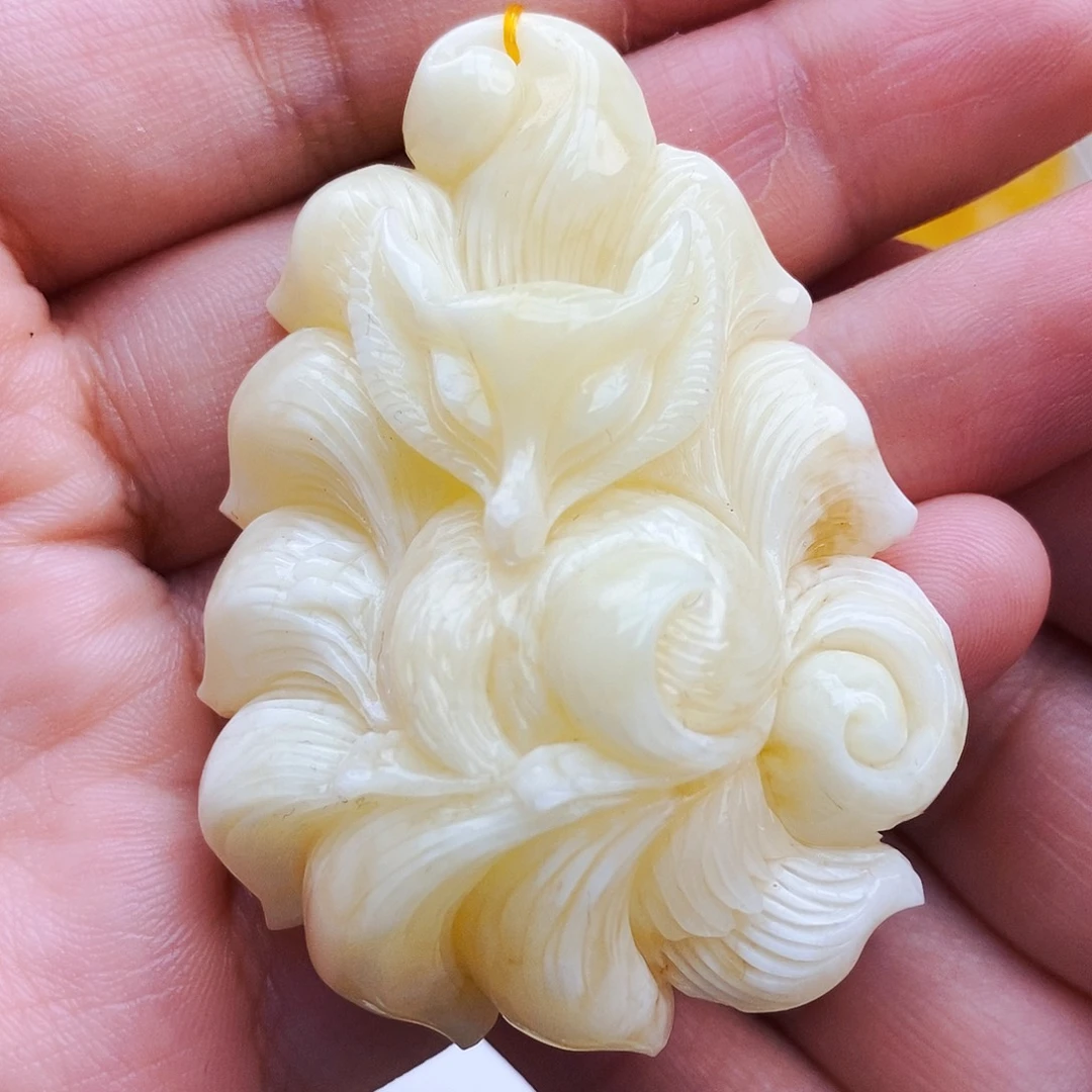 蜜蜡颈饰未镶嵌天然保真假一赔十5