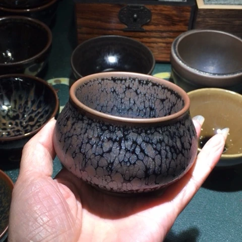 【闪购商品】茶盏建盏主人杯图片款