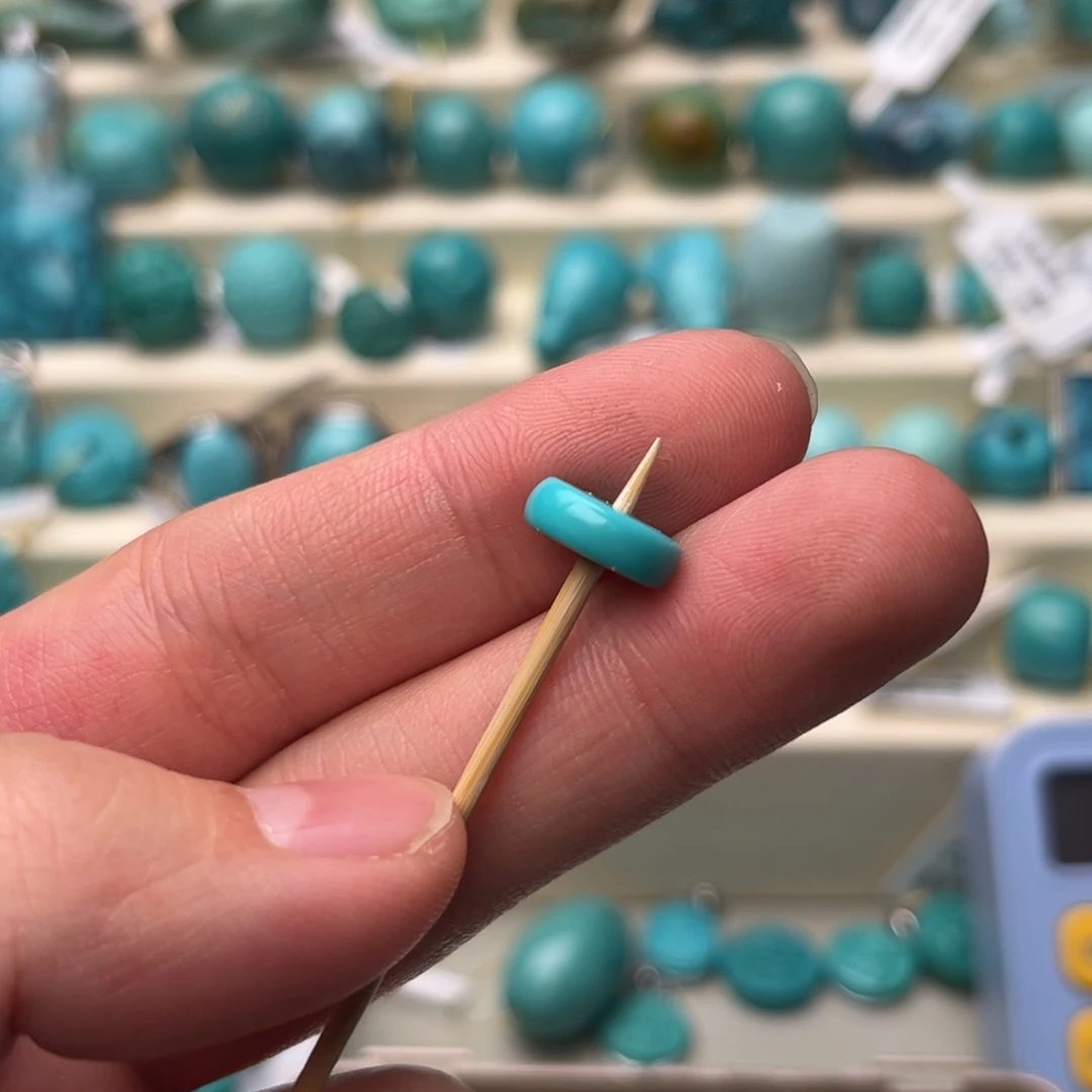 玛瑙/玉髓未镶嵌绿松石