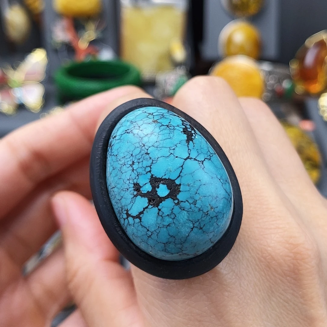 木质非金属设计款特色戒指