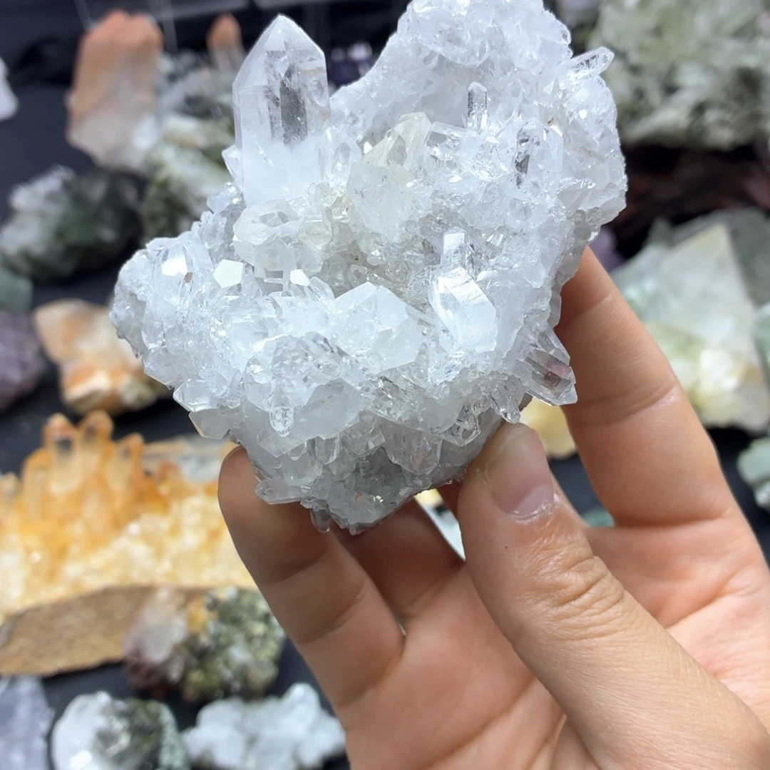 石材超透白水灰晶