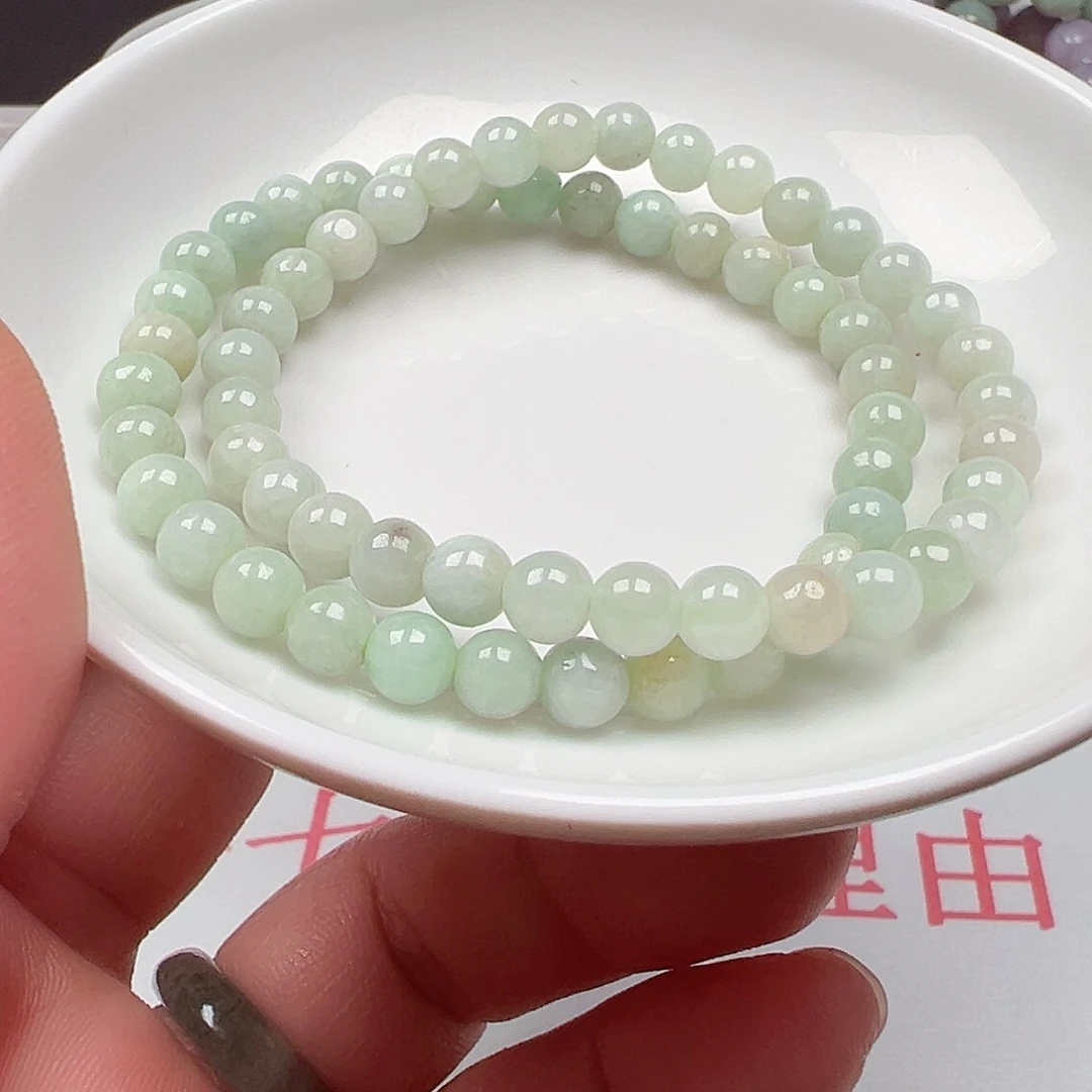 翡翠手链未镶嵌曦**冥货主老华