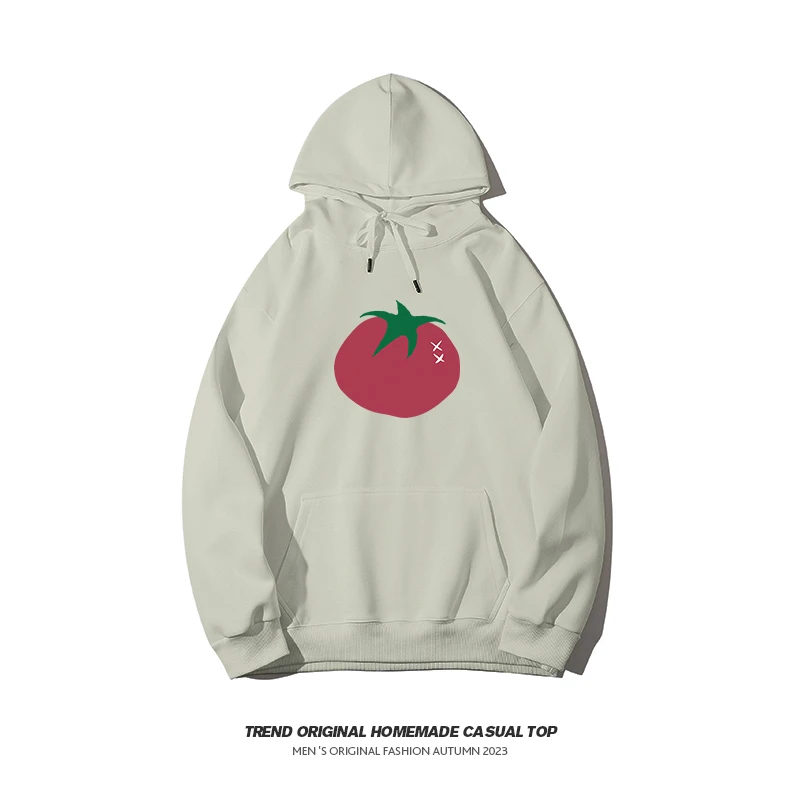 【卫衣系列】新鲜西红柿男女同款无性别穿搭 350g连帽卫衣