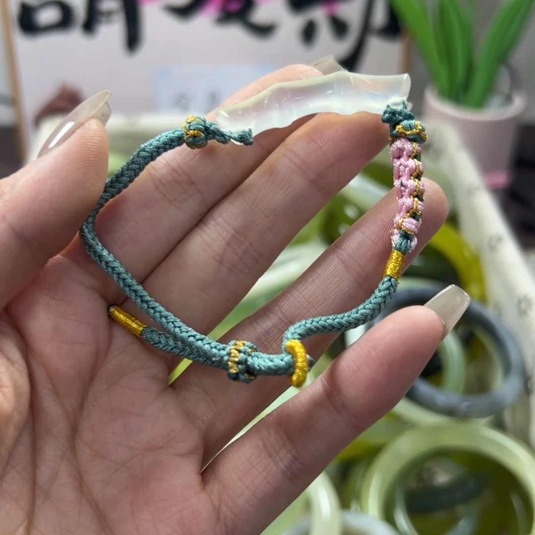 蛇纹石玉手镯未镶嵌54