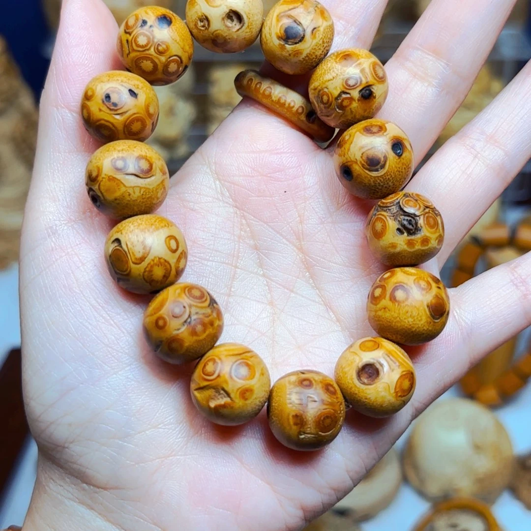 G***父竹根竹根手串。