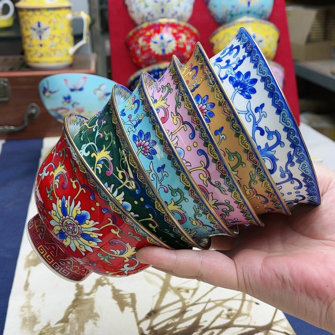 【闪购商品】珐琅4.8英寸6混。。。。