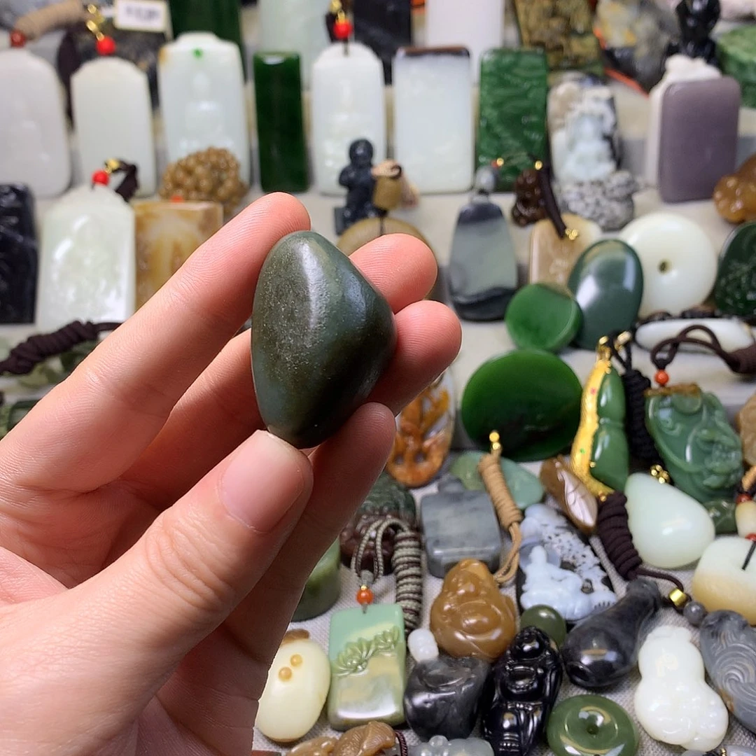 和田玉手串未镶嵌