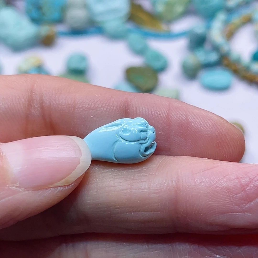 绿松石未镶嵌配饰