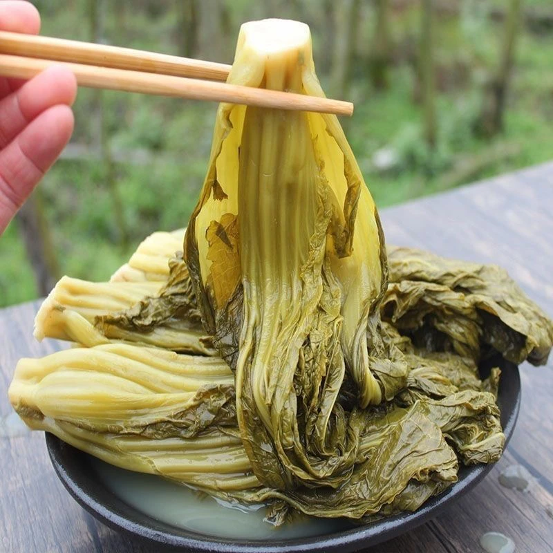 （餐饮专享）云南贵州无盐酸菜老坛发酵新鲜青菜酸香脆爽口农家青菜