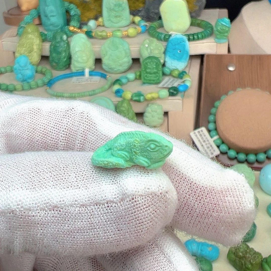 绿松石未镶嵌主播夏