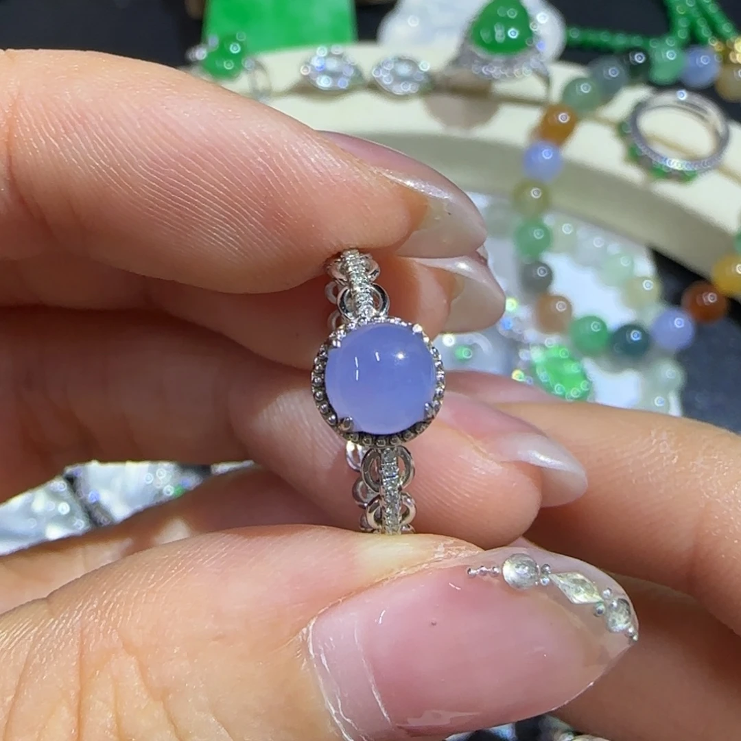 翡翠18K金镶嵌颈饰精品