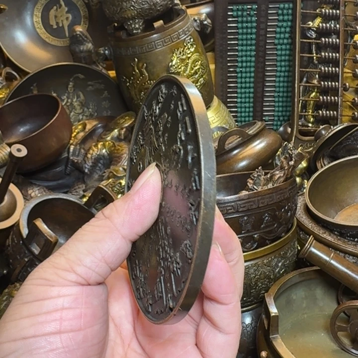 铜器摆件收收藏藏