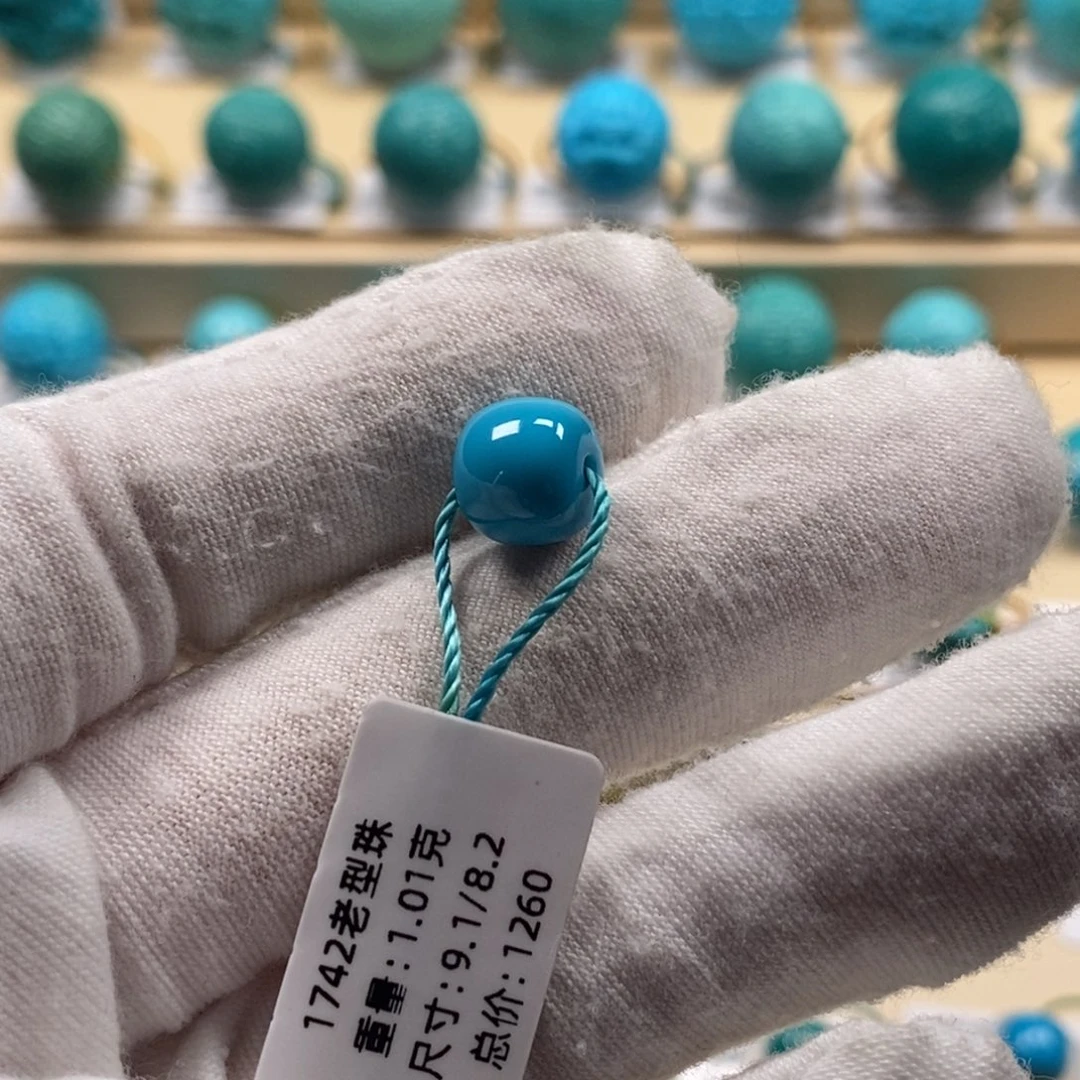 没***座绿松石未镶嵌精品高瓷绿松石哦
