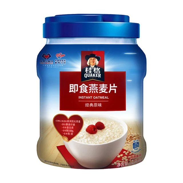 桂格（Quaker）即食燕麦片1kg/罐
