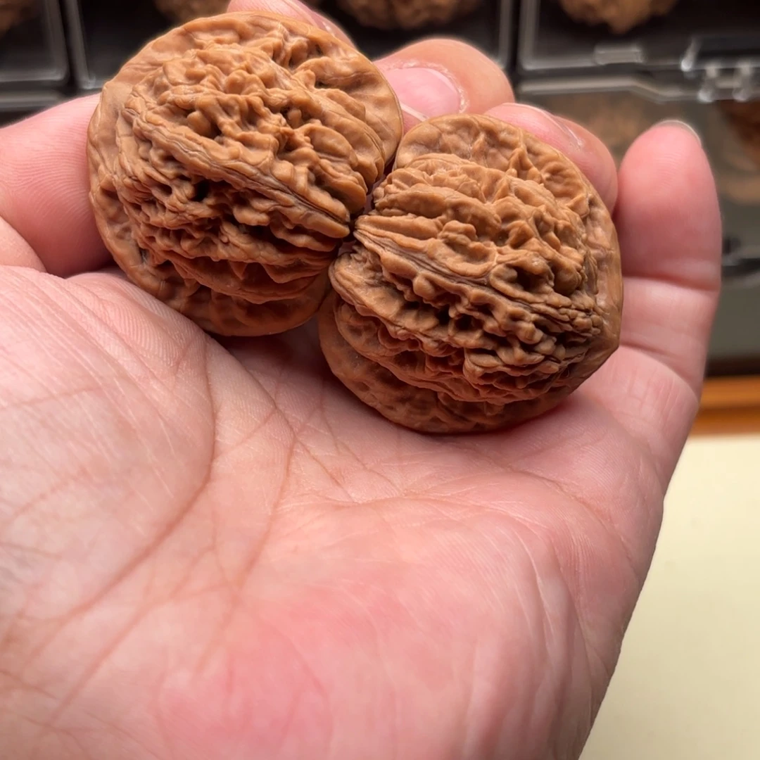 ❦***❧把件文玩核桃四座楼狮子头