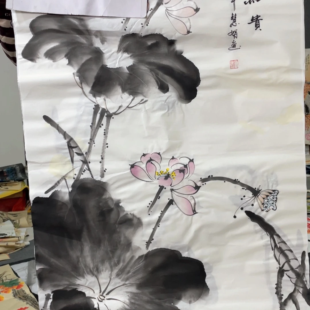 国画国画画画画心作品画心一张
