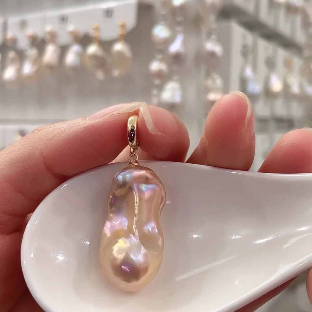 未镶嵌颈饰淡水珍珠