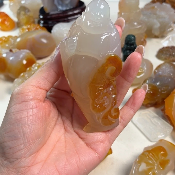 未镶嵌吊坠(不含链)玛瑙/玉髓