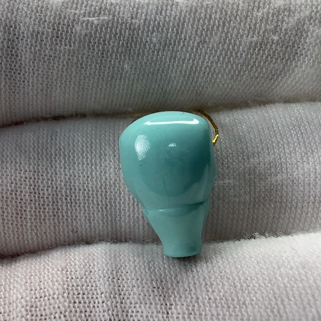未镶嵌绿松石三通 9.5mm
