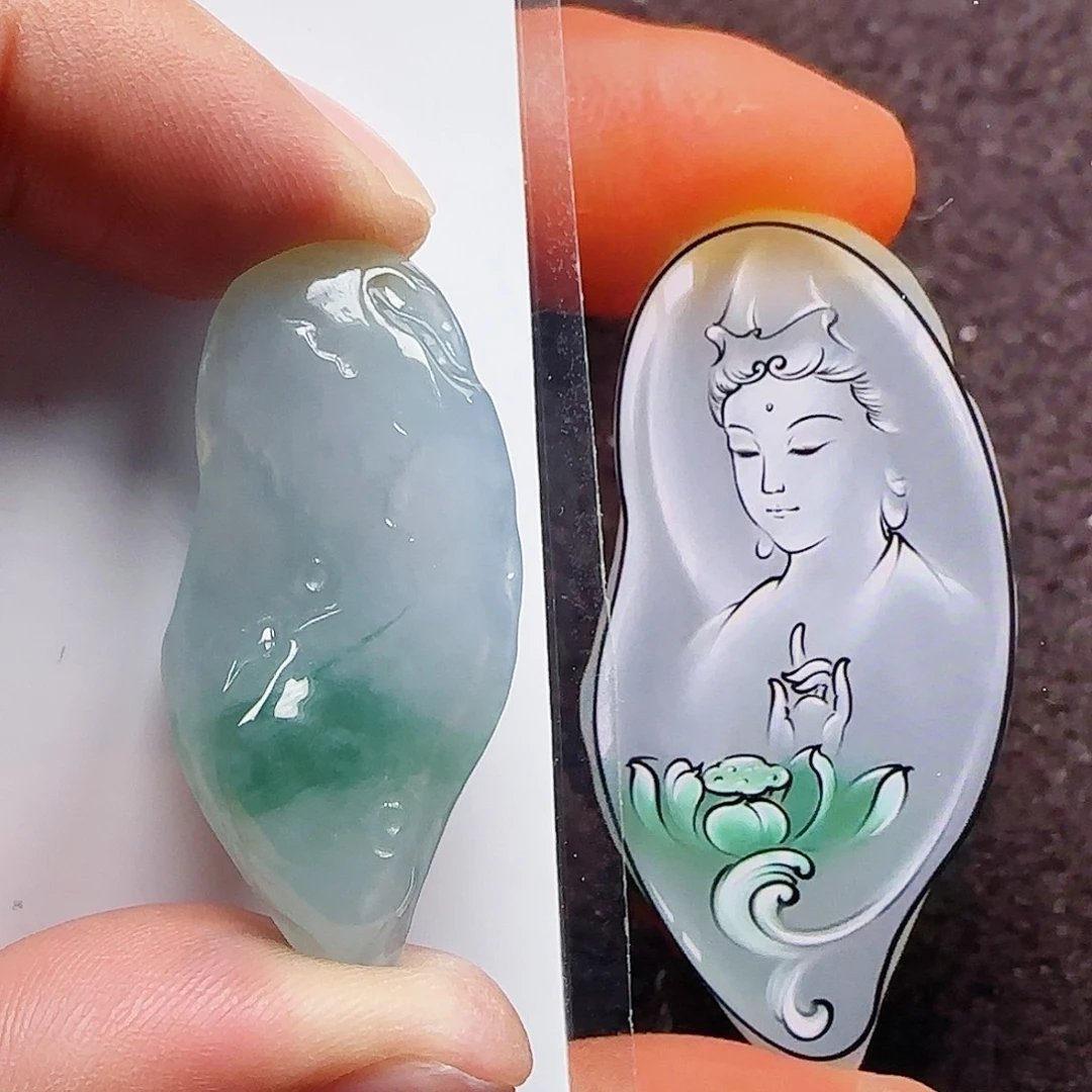 定制翡翠未镶嵌翡翠