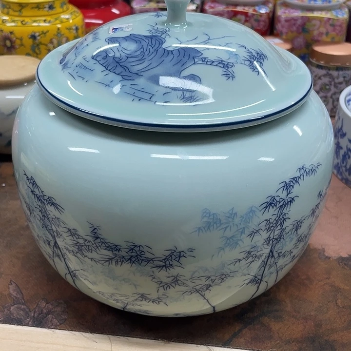 陶瓷罐茶叶罐密封罐储物罐