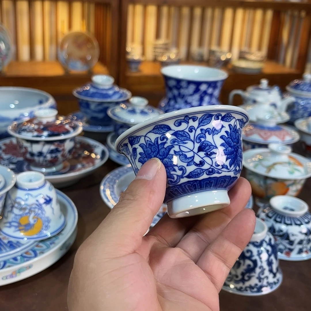 錡镇堂手工手绘绘杯