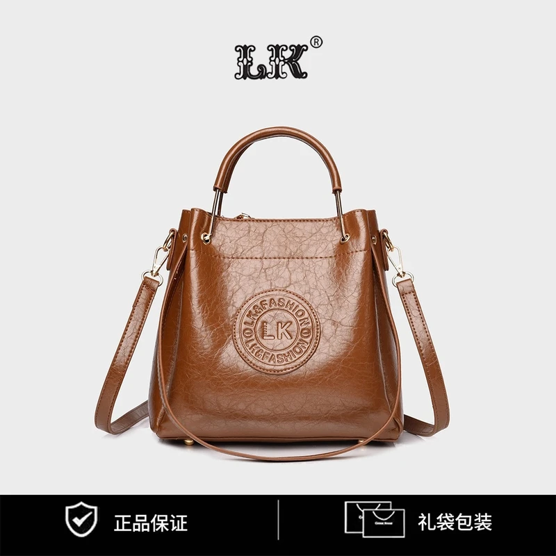 秋冬新款188棕色手提斜挎包送礼百搭复古单肩时尚时尚