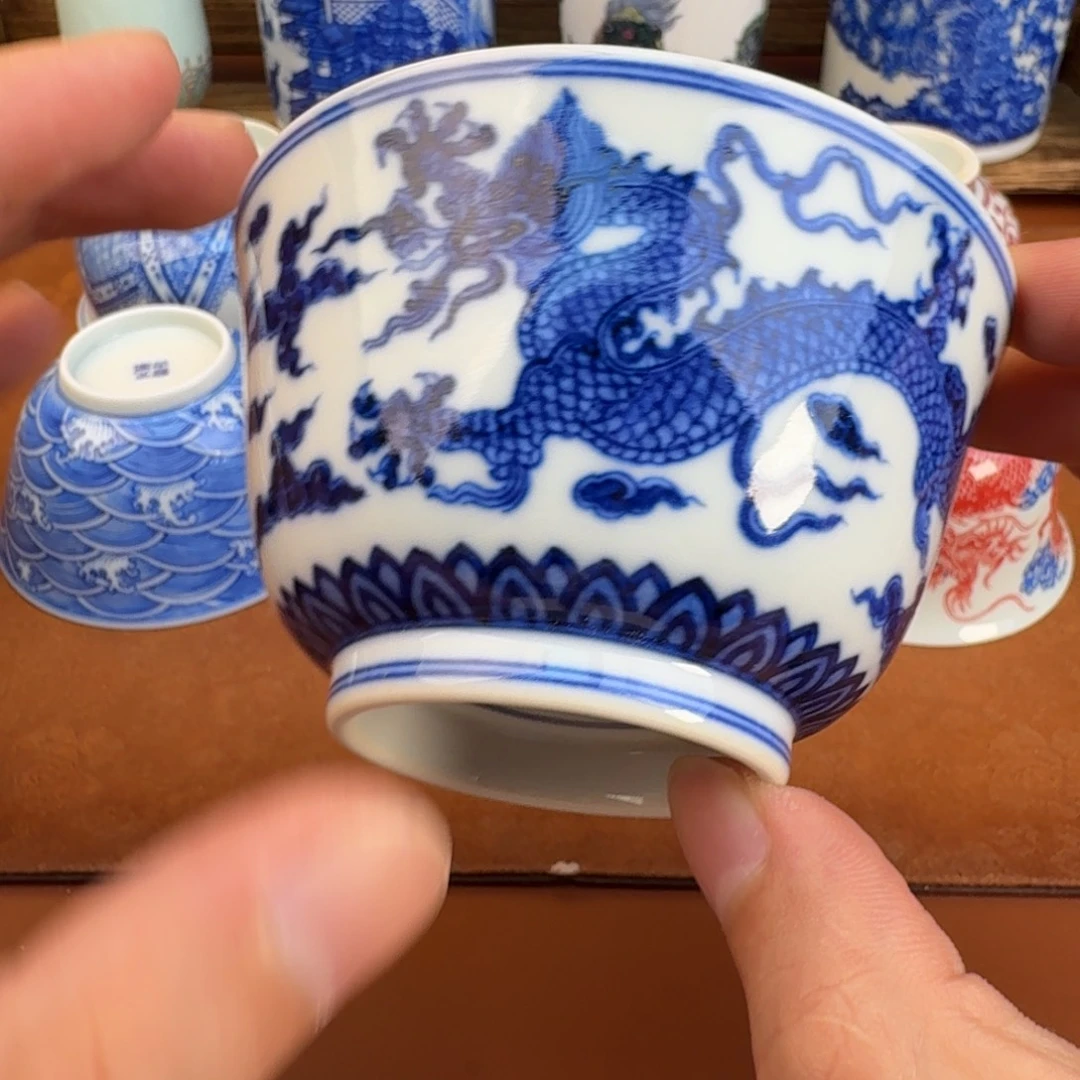 瓷片景德镇瓷器手工手绘